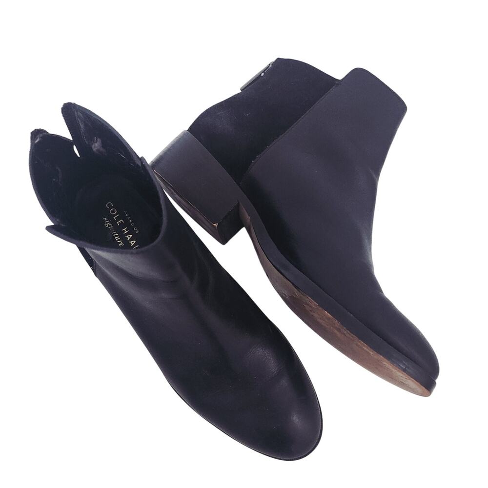 7 Cole Haan Women's Black Ankle Boots